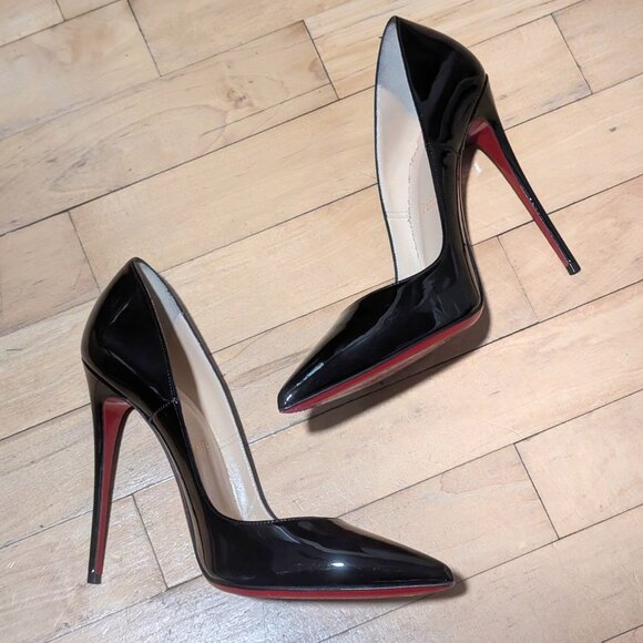 Christian Louboutin | So Kate 120 Patent Leather Pumps - Picture 2 of 15
